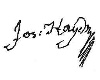 Haydn's Signature