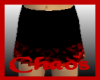 {C}RedHotFlames Skirt