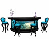 Bar Teal with poses