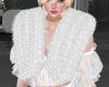 White Fur Shawl |F