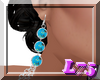 Turquoise Rosa Earrings
