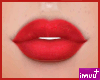 ༒ Mica Red Raw Lips