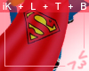 Superman cape 8D