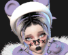 Pastel Goth,Bear Purple