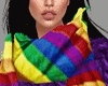 Sweater + Scarf Rainbow