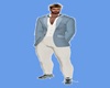 new babyblue  male suit