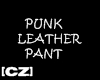 [CZ] Leather black pant