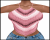 Crochet Halter - Pink