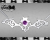 Silver Bat Necklace