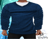 {SS} Blue Winter Sweater