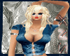(snx) PF short top blue