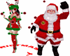 XMAS WAVING SANTA Pet