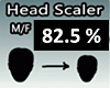 Scaler Head 82,5% M/F