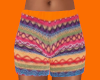 Orange Pattern Bottoms