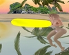 Yellow Float Kiss
