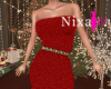 [NY]Red Fur Dress