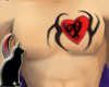V heart tattoo
