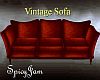 Vintage Sofa Orange