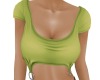 ! GREEN TOP with Rings