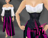 Pirate Wench Pink Dress