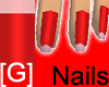 [G] Red Manicure Nails