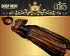Victorian Dress Brown