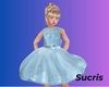 KIDS BLUE PARTY DRESS
