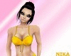Preg Yellow Bikini [n]