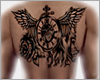 ♔ Wings Back Tattoo