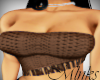 M! Brown Crochet Top