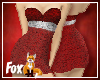 Fox~ Red Dress Short