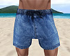 Denim Beach Shorts (M) drv