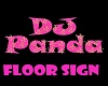Dj Panda floor sign anim