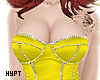 Light yellow club dress