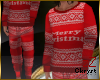 cK Sweater Male Xmas Red