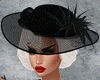 Y*Vintage Hat Black