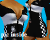 ! Racing White Black