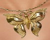 Necklace Butterfly Gold 