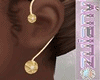 Z~Fetich Earring Gold