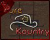 ♦K Pure Kountry Sign