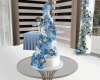 $ Cake Roses Blue $ Cake Roses Blue