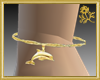 Gold Dolphin Anklet-R