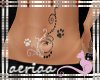 tattoo belly A