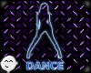 !V Neon Silhouette-DANCE