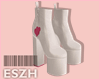 Heart Pink Boots