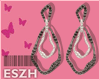 Neva Black Earrings