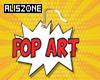 [AZ] Pop Art Earrings