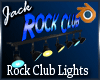 Rock Club Lights Blue