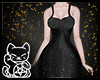 NYE Black Glitter Dress