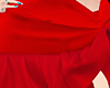 ZE-Ruffled  Red Skirt
